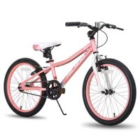 Juniorské horské kolo Hiland Climber Rigid 20" • 120-145 cm 11" (120-145 cm) růžová