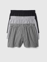 GAP Boxershorts 3 stuks Grau