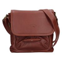 Unisex crossbody táska Katana Alex - konyak színű