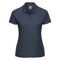 Navy Blue Polycotton Polo Russell Women's T-Shirt