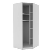 Hom`in KORPUS ROHOVEJ SKRINE, biela, 91,1/210/91,1 cm