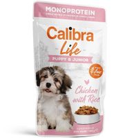 Calibra Dog Life alutasak Puppy & Junior Chicken 150 g