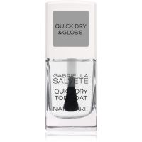 Gabriella Salvete Nail Care Quick Dry & Gloss hitro sušeči zgornji lak 11 ml