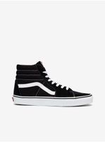 Černé semišové kotníkové boty VANS Sk8-Hi