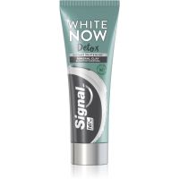 Signal White Now Detox Charcoal pasta za izbjeljivanje s aktivnim ugljenom 75 ml