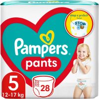 Pampers Pants Size 5 hlačne plenice za enkratno uporabo 12-17 kg 28 kos