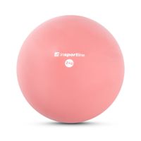 Jóga míč inSPORTline Yoga Ball 2 kg růžová