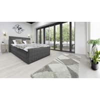 Livetastic BOXSPRINGOVÁ POSTEĽ, 140/200 cm čierna