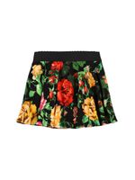 Printed Stretch Cotton Skirt