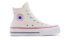 Converse Chuck Taylor All Star Lift Platform Celestial Femei - Adidași Converse - Alb - A15538C-5 - Size: 5
