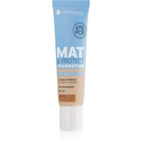 Bell Hypoallergenic dlhotrvajúci zmatňujúci make-up SPF 25 odtieň 08 Espresso 30 g