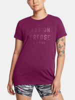 Under Armour UA Project Rock Heavyweight Passion Tricou Violet