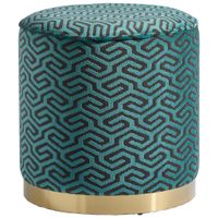 MID.YOU TABURETKA, textil, kompozitné drevo, 40/42/40 cm