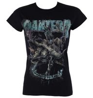 Metal T-Shirt Frauen Pantera - Vintage Rider - ROCK OFF - PANTS11LB L