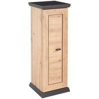 Xora STOJAN NA KVETY tmavosivá, dub artisan