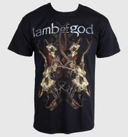 Herren T-Shirt Lamb Of God - Tangled Bones - PLASTIC HEAD S
