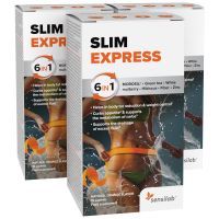 Slim Express - napitek za hujšanje1 z Morosilom® z delovanjem 6 v 1 - 3x