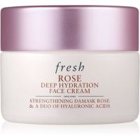 fresh Rose Deep Hydration Face Cream зволожуючий крем для шкіри обличчя з гіалуроновою кислотою 15 мл