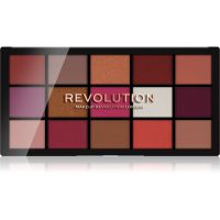 Makeup Revolution Reloaded paletka očných tieňov odtieň Red Alert 15x1,1 g