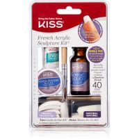 KISS French Acrylic Sculpture Kit комплект на френски маникюр 40 бр.