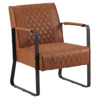 MID.YOU KRESLO, textil, kov, koňaková