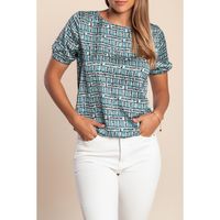 Bluza Kratkih Rukava, Mint Boje
