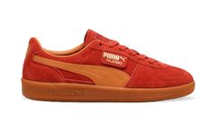 Puma Palermo Mars Red Caramel Latte Gum - Pánske - Tenisky Puma - Červené - 396463-24 - Veľkosť: 38