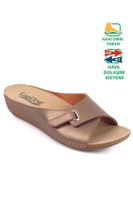 Capone Outfitters Capone Z0397 Copper Women's Comfort Anatomic Slippers