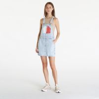 Tommy Jeans Dungaree Flag Dress Denim Light XS