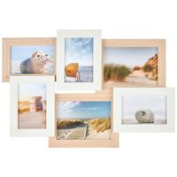 RÁM NA FOTOKOLÁŽ, 6 foto, 54/37/3 cm