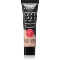 Astra Make-up Soft Mat Foundation leichtes Foundation Farbton 002 butter 30 ml