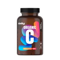 DAILY Organic vitamin C 250mg, 60 kapsúl