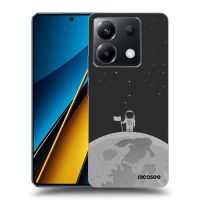 Silikónový prehľadný obal pre Xiaomi Poco X6 - Astronaut