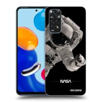 Silikónový čierny obal pre Xiaomi Redmi Note 11 - Astronaut Big