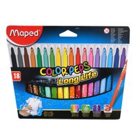 Fixky COLOR PEPS Long Life 18 farieb Maped