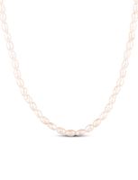 Srebrny naszyjnik Mireya z perłami