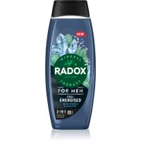 Radox Feel Energised sprchový gel pro muže 2 v 1 450 ml