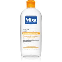 MIXA Niacinamide Glow micelárna voda pre rozjasnenie pleti 400 ml