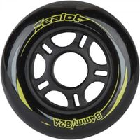 Zealot 84-82A WHEELS 4PACK Комплект  от меки предпазители  за кънки, черно, размер