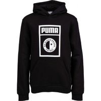 Puma SLAVIA PRAGUE GRAPHIC TEE JR Юношеско горнище, черно, размер