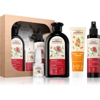 Green Pharmacy Argan Oil & Pomegranate Set darilni set za ekstremno suhe lase