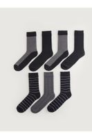 LC Waikiki Lcwk Patterned Men's Socks 7 Pieces