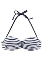 VENICE BEACH Bikini gornji dio  mornarsko plava / bijela