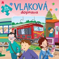 Vlaková doprava (6 x puzzle) - puzzle z kategorie Maxi dílky