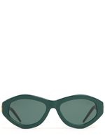 Monogram Plaque Oval Sunglasses