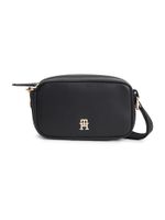 TOMMY HILFIGER Torba preko ramena 'Logo Tape Camera'  crna