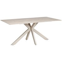 P & B JEDÁLENSKÝ STÔL, béžová, 180/90/76 cm