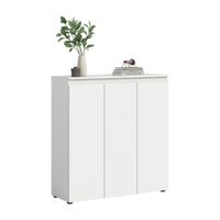 Livetastic SKRINKA NA TOPÁNKY, biela, 105/111/37 cm