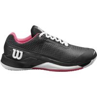 Wilson RUSH PRO 4.0 CLAY W Дамски обувки за тенис, черно, размер 40 2/3