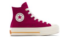 Converse Chuck Taylor All Star Lift Platform Color Pop - Dámske - Tenisky Converse - Červené - A13878C - Veľkosť: 39